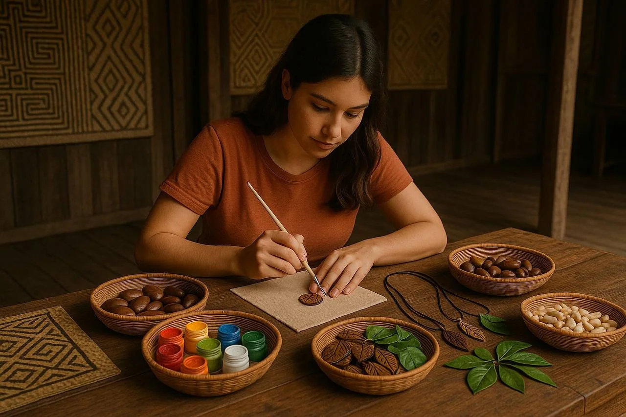 Feitiço das Cores — oficina criativa com artistas locais